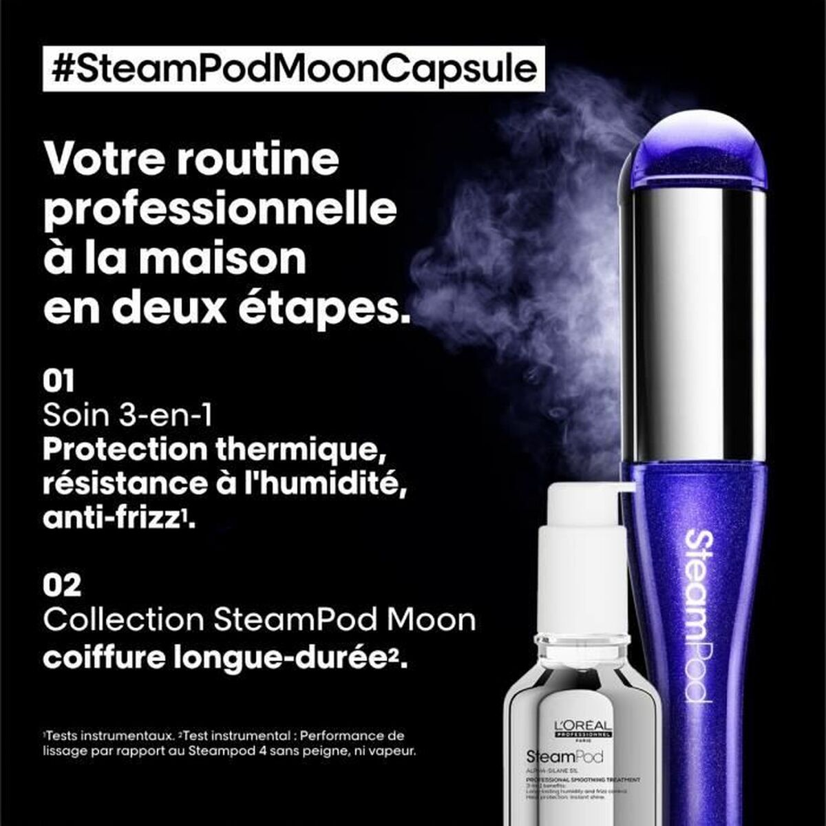 Glätteisen L'Oreal Professionnel Paris Steampod 4.0 Limited Edition Moon Capsule - AWK Flagship