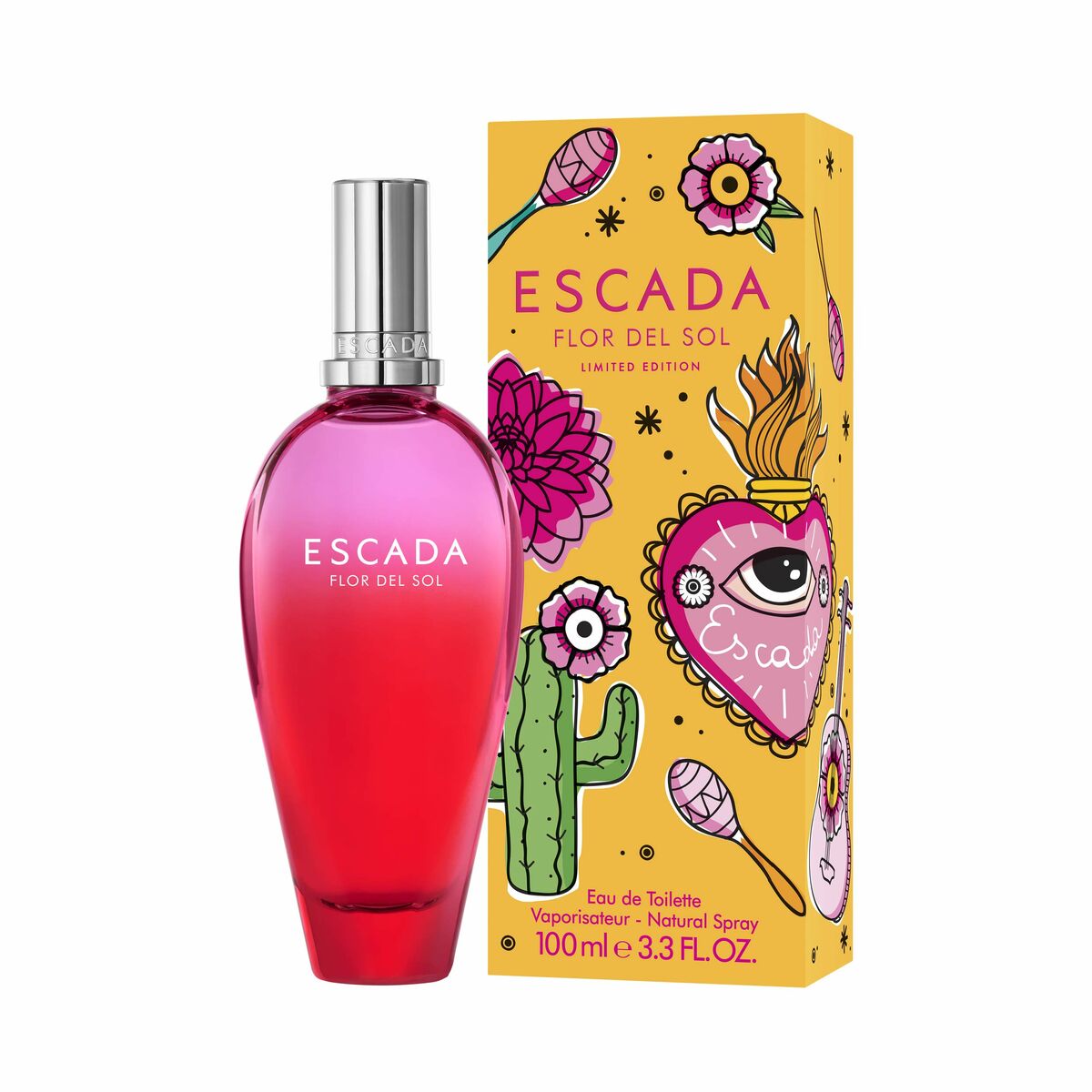 Damenparfüm Escada EDT 100 ml Flor del Sol - AWK Flagship