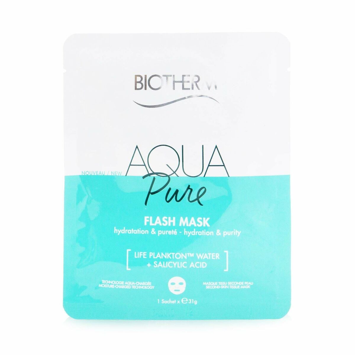 Tuchmaske Biotherm Aqua Pure 35 g - AWK Flagship