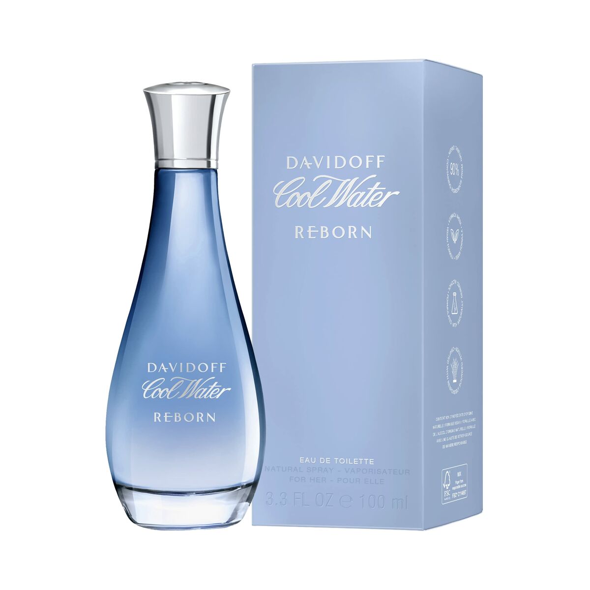 Damenparfüm Davidoff COOL WATER WOMAN REBORN 100 ml - AWK Flagship