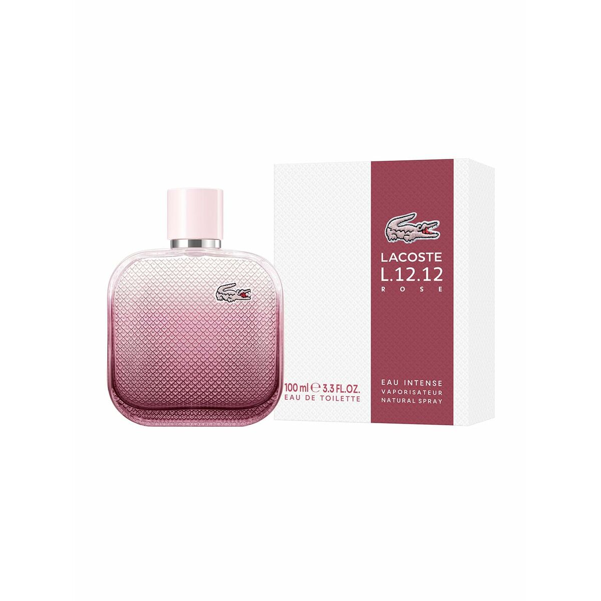 Lacoste EDT L.12.12 Rose Eau Intense 100 ml - Damen - AWK Flagship