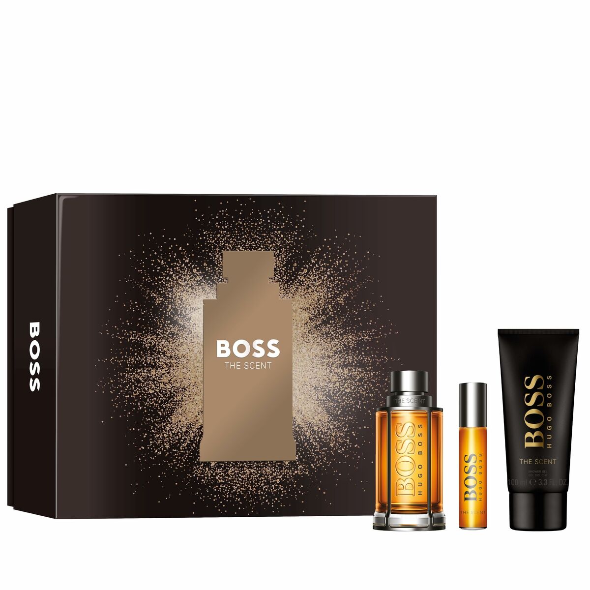 Set mit  Hugo Boss EDT BOSS The Scent 3 Stücke - Herren - AWK Flagship