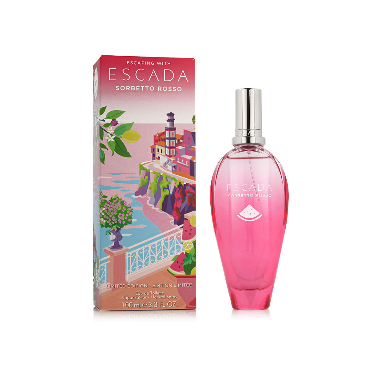 Damenparfüm Escada Escaping with Escada Sorbetto Rosso EDT 100 ml - AWK Flagship