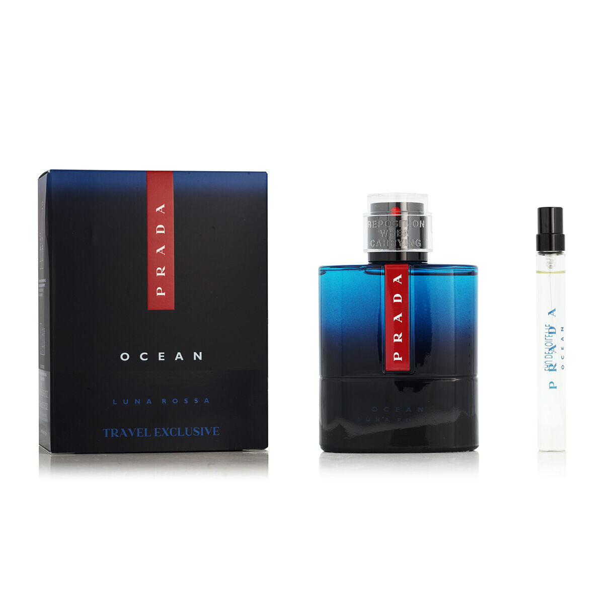 Set mit Damenparfüm Prada Luna Rossa Ocean EDT 2 Stücke - AWK Flagship