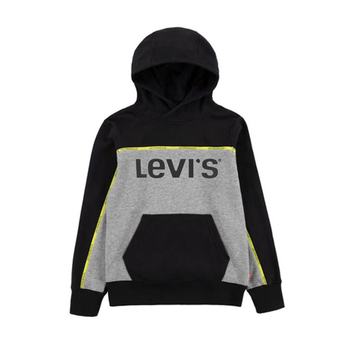 Jungen Sweater mit Kapuze Levi's PULL OVER HOODY 9EB915 Grau - AWK Flagship