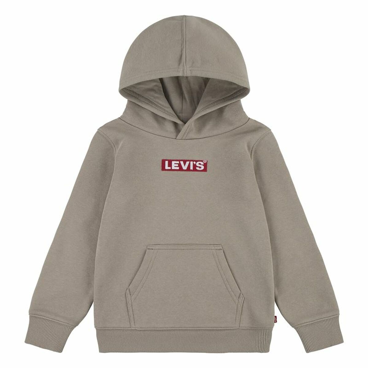 Kinder-Sweatshirt Levi's Boxtab Hellbraun - AWK Flagship