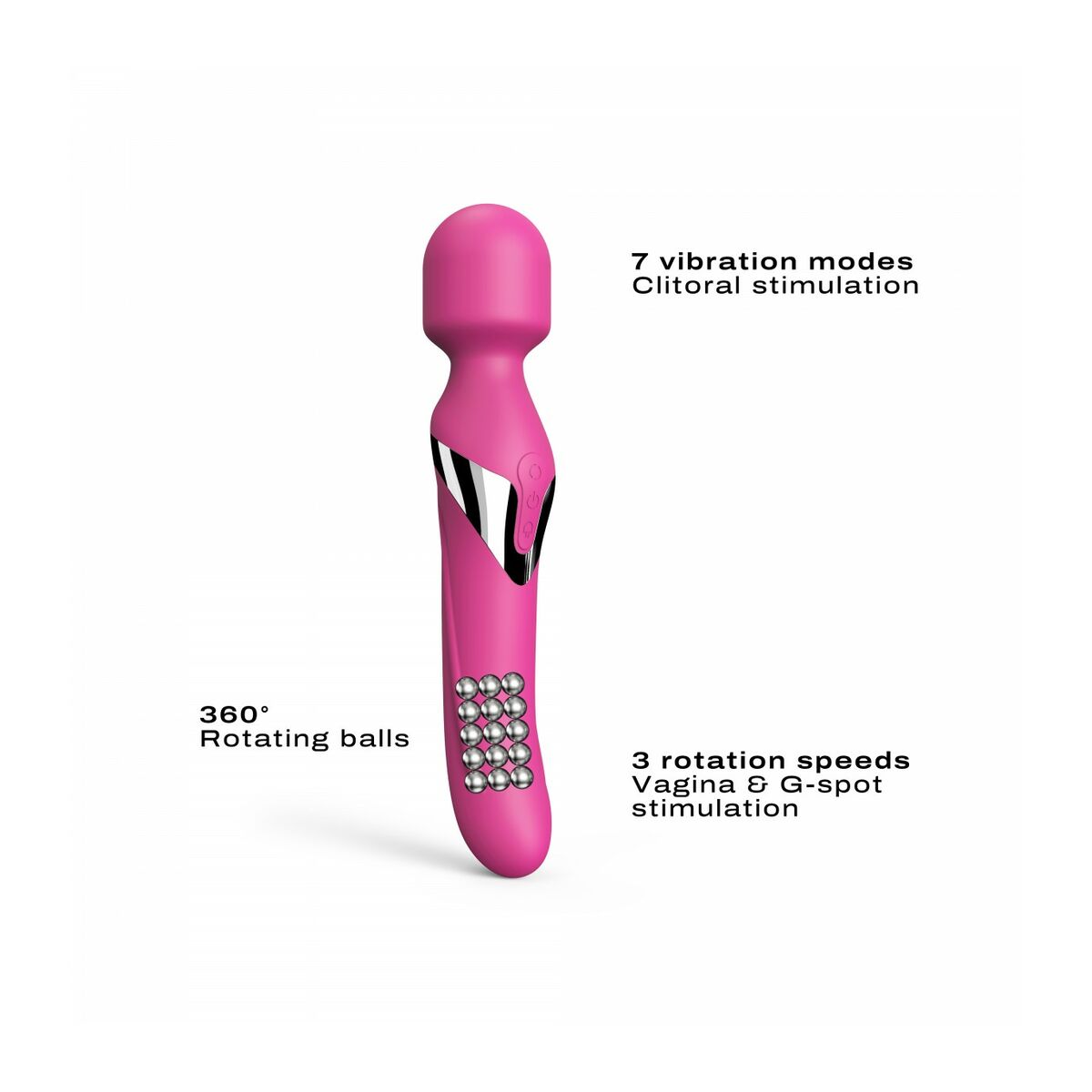 Vibrator Marc Dorcel Dual Orgasms Pink Rosa - AWK Flagship