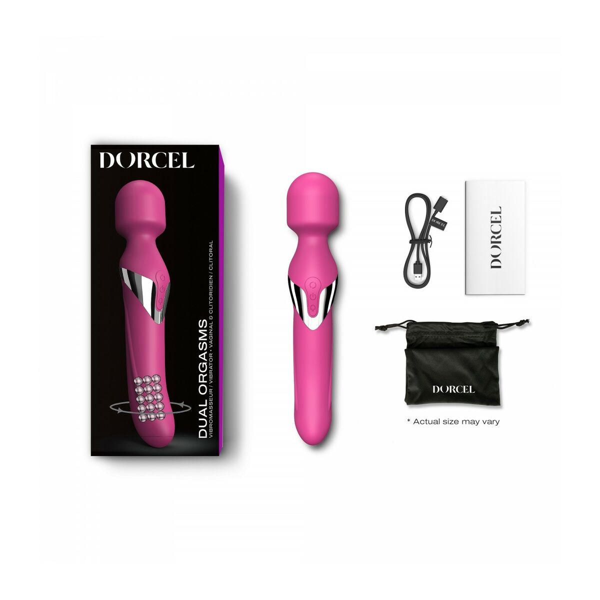 Vibrator Marc Dorcel Dual Orgasms Pink Rosa - AWK Flagship