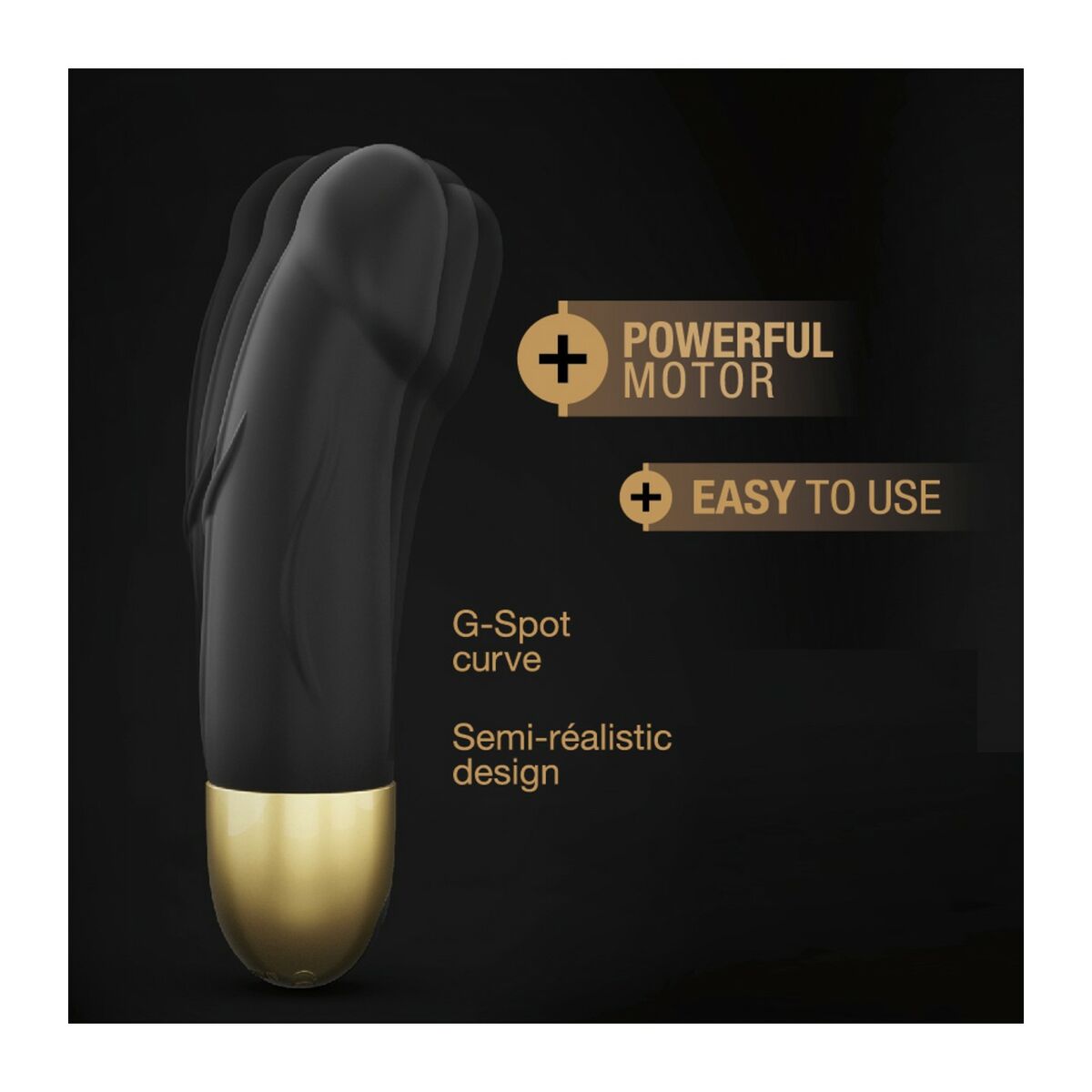 Vibrator Dorcel DOR193-SCHWARZ Schwarz S - AWK Flagship