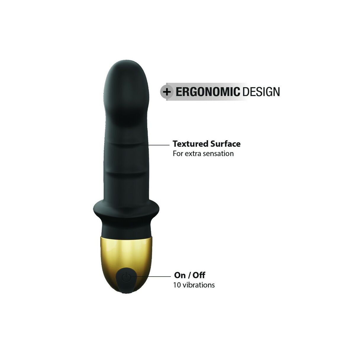 Vibrator Dorcel DOR194-SCHWARZ Schwarz - AWK Flagship