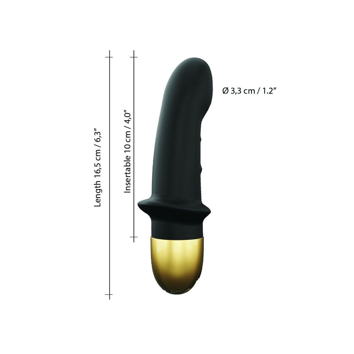 Vibrator Dorcel DOR194-SCHWARZ Schwarz - AWK Flagship