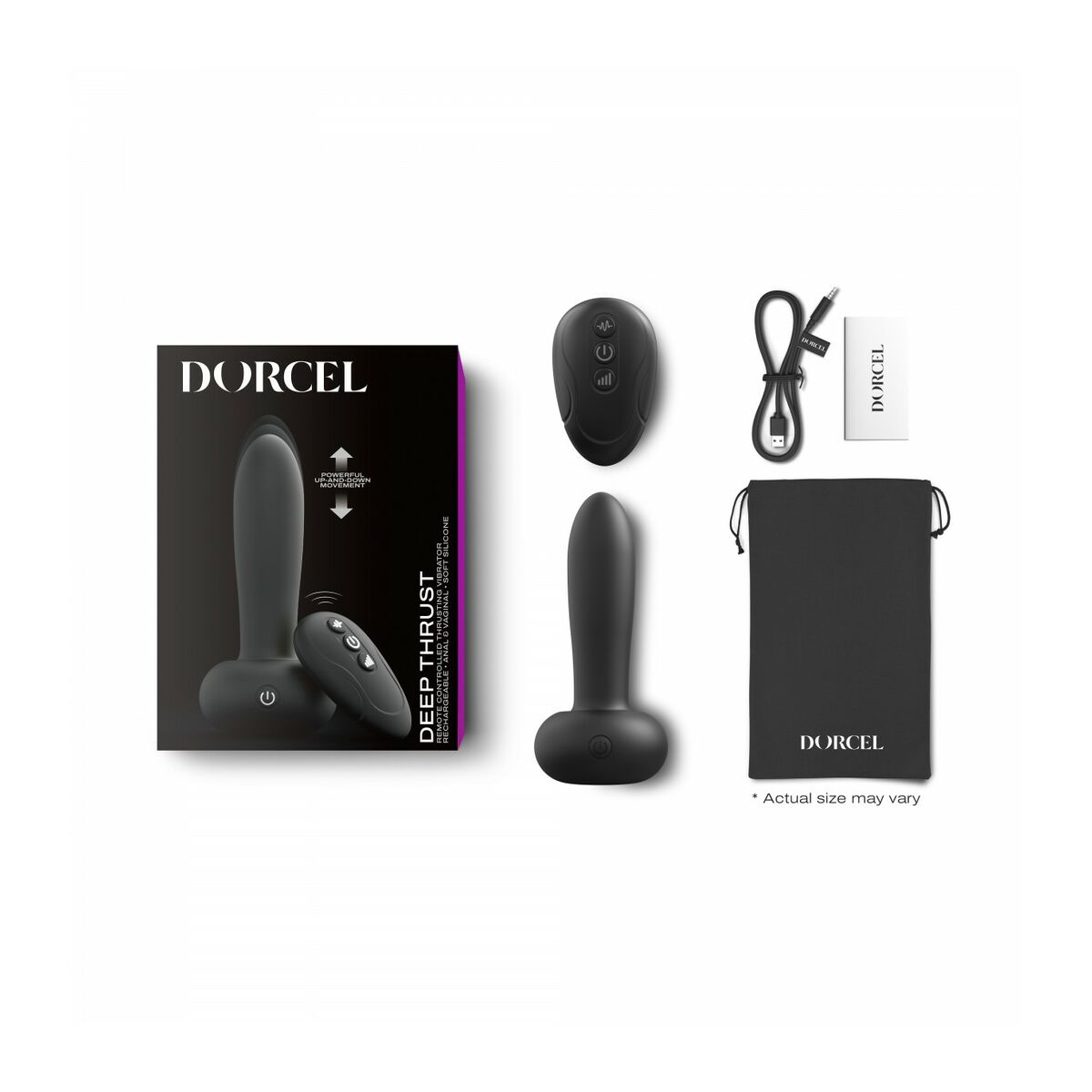 Vibrator Dorcel 6072776 Schwarz - AWK Flagship