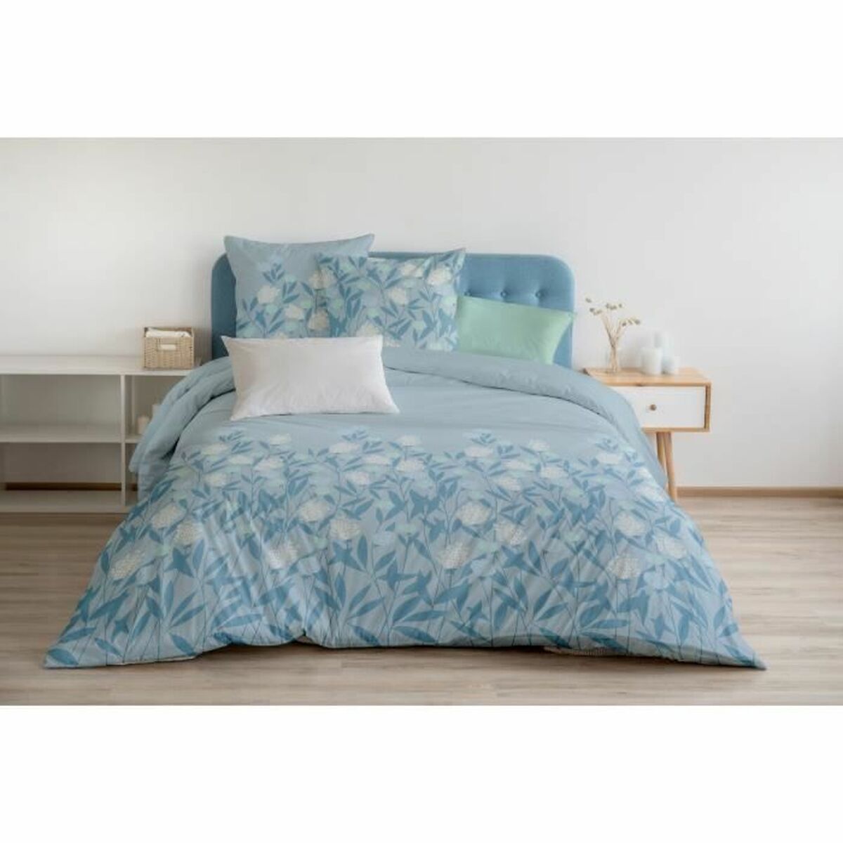 Bettbezug-Set HOME LINGE PASSION Blau 220 x 240 cm - AWK Flagship