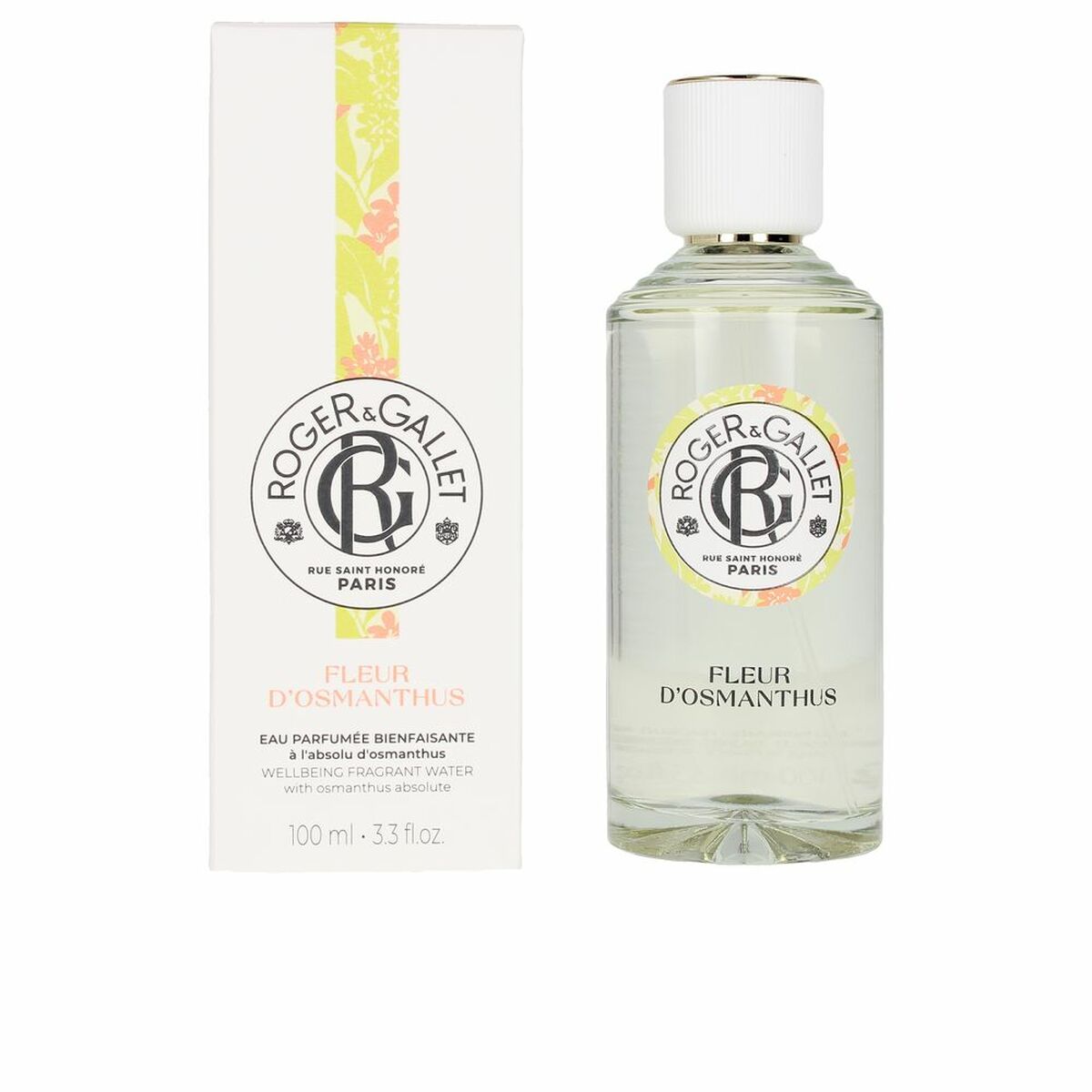 Unisex-Parfüm Roger & Gallet Fleur D'Osmanthus EDT 100 ml - AWK Flagship