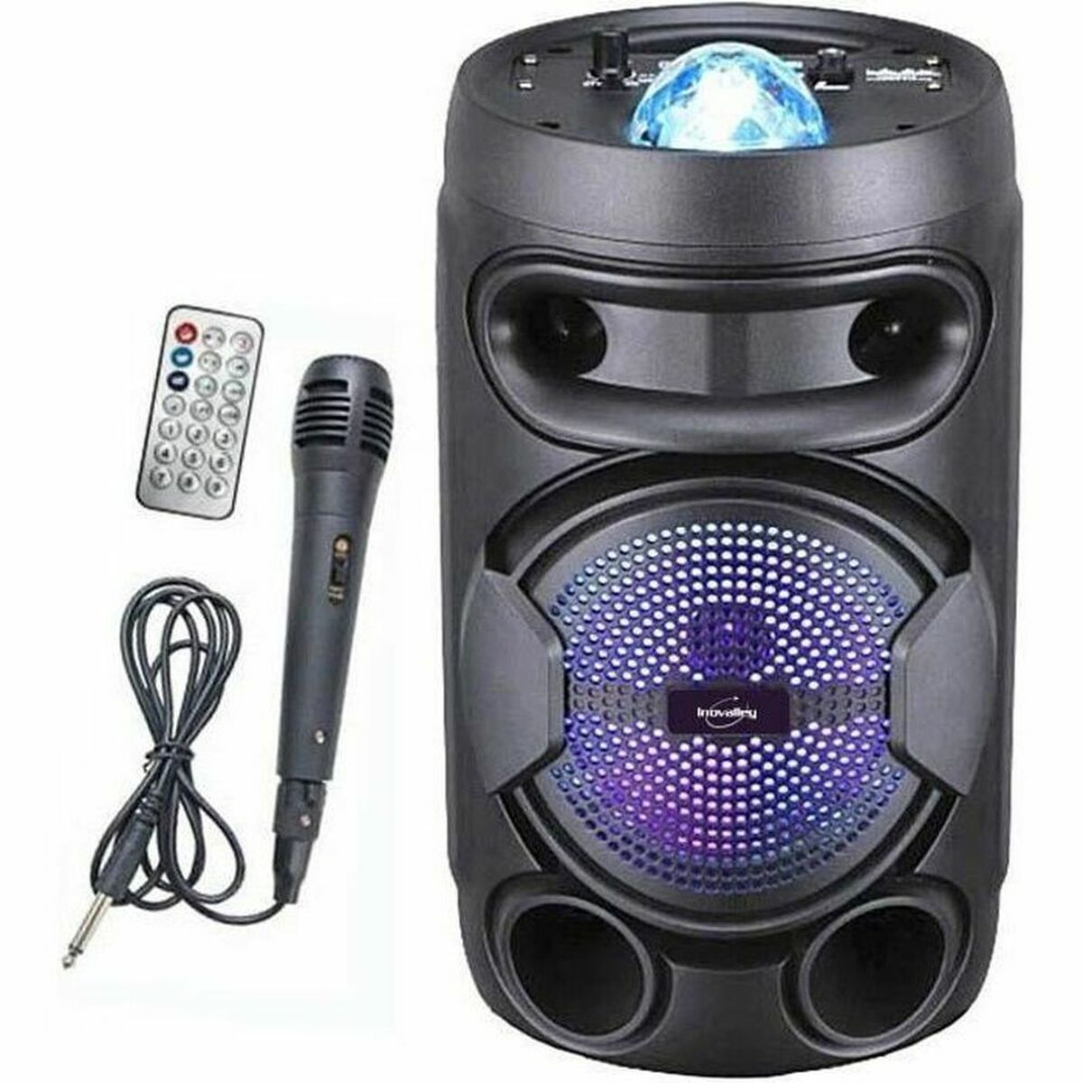 Tragbare Bluetooth-Lautsprecher Inovalley KA02 BOWL 400 W Karaoke - AWK Flagship