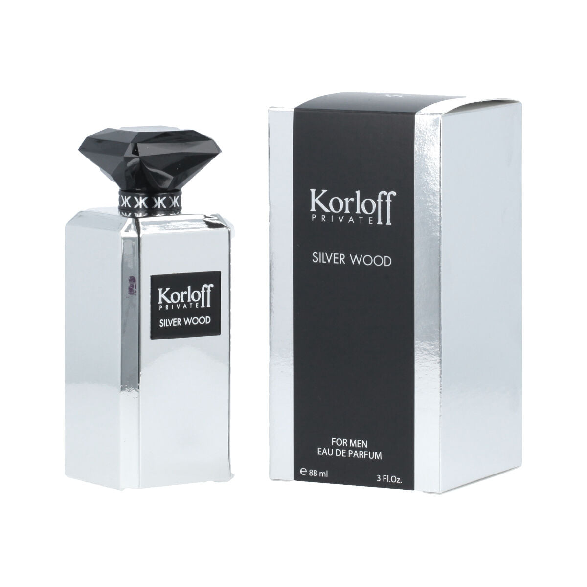 Herrenparfüm Korloff EDP Silver Wood (88 ml) - AWK Flagship