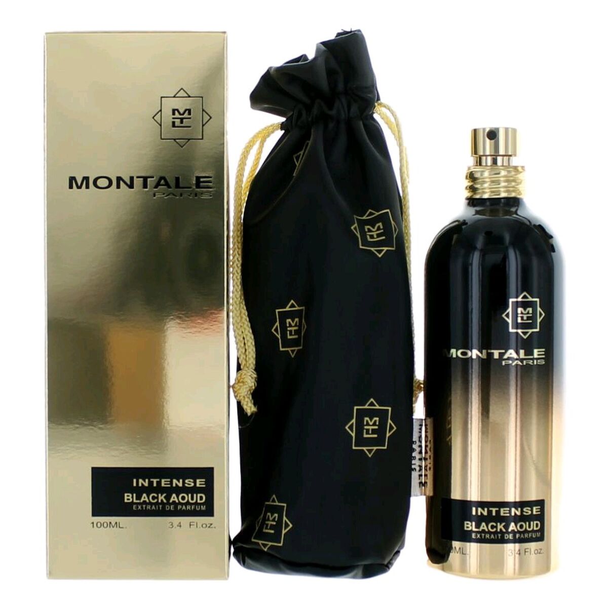 Unisex-Parfüm Montale INTENSE BLACK AOUD EDP 100 ml - AWK Flagship