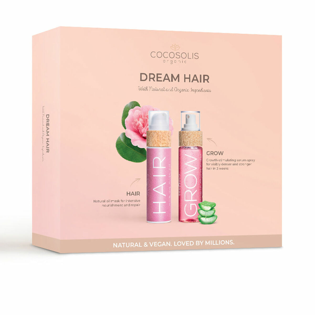 Friseur Set Cocosolis DREAM HAIR 2 Stücke - AWK Flagship