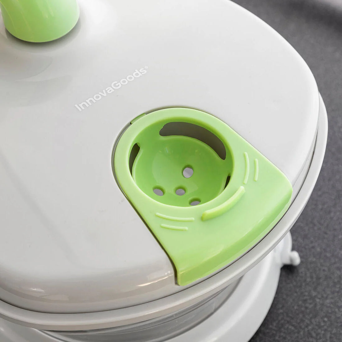 4 in 1 Schleuder, Schneidwerk und Rührgerät mit Zubehör und Rezepten Chopix – Detailansicht 5