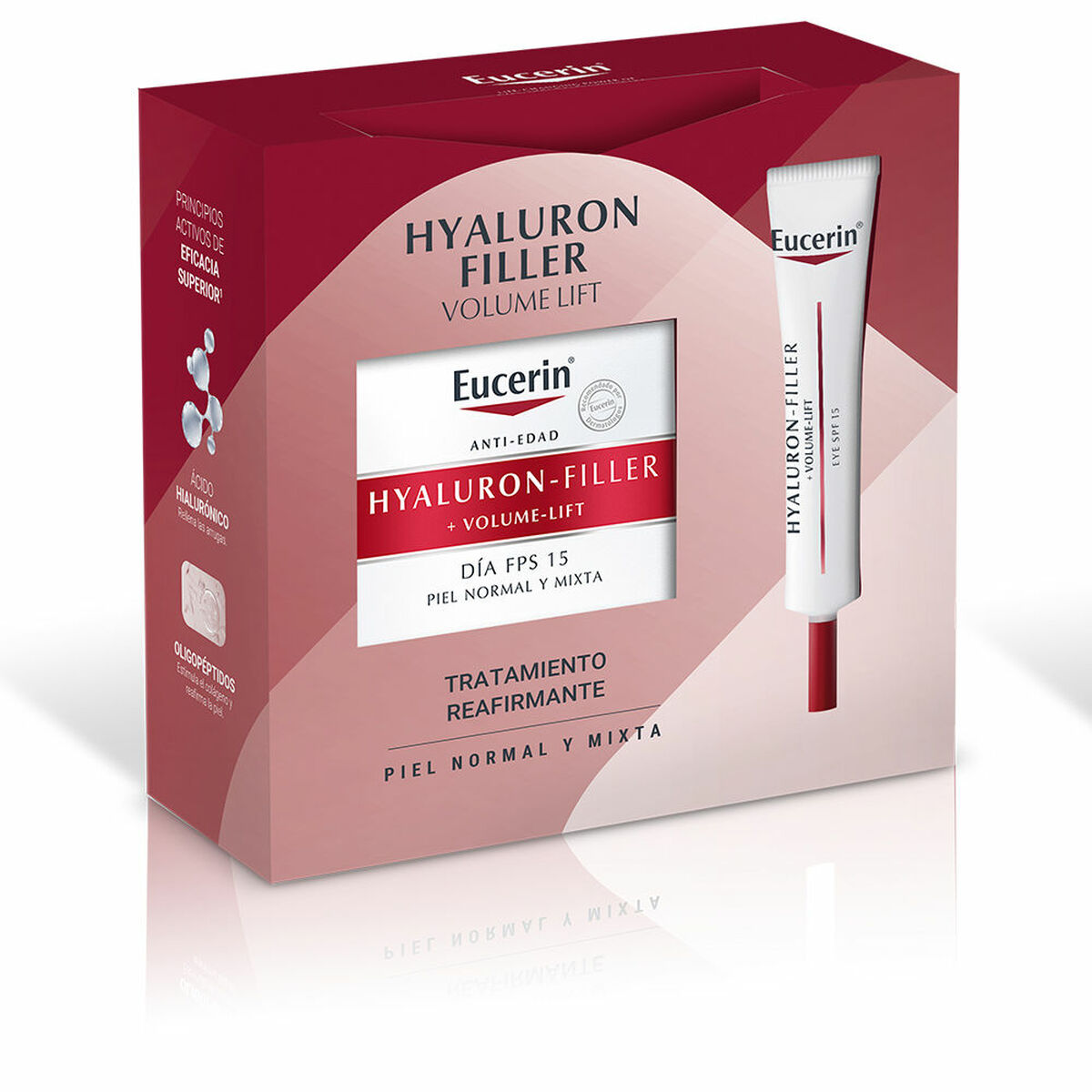 Kosmetik-Set Eucerin Hyaluron Filler Lift Día Piel Normal 2 Stücke - AWK Flagship