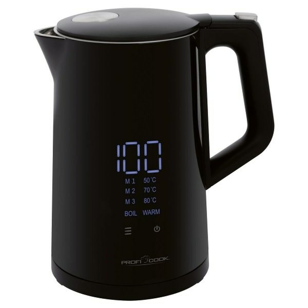 Wasserkocher Proficook PC-WKS 1243 Schwarz Edelstahl 2200 W 1,7 L - AWK Flagship