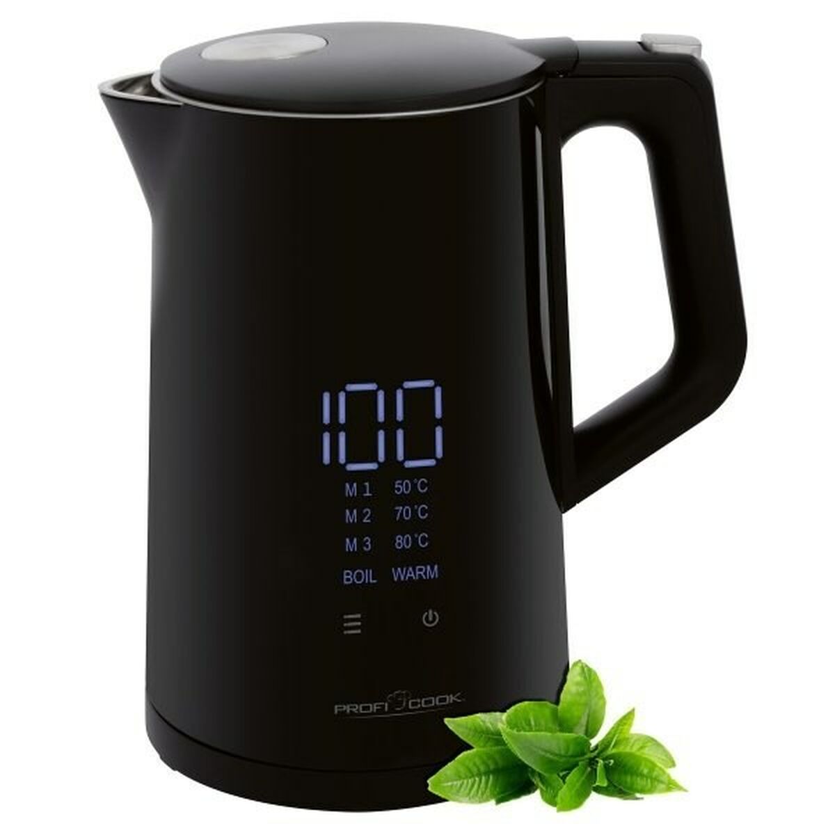 Wasserkocher Proficook PC-WKS 1243 Schwarz Edelstahl 2200 W 1,7 L - AWK Flagship