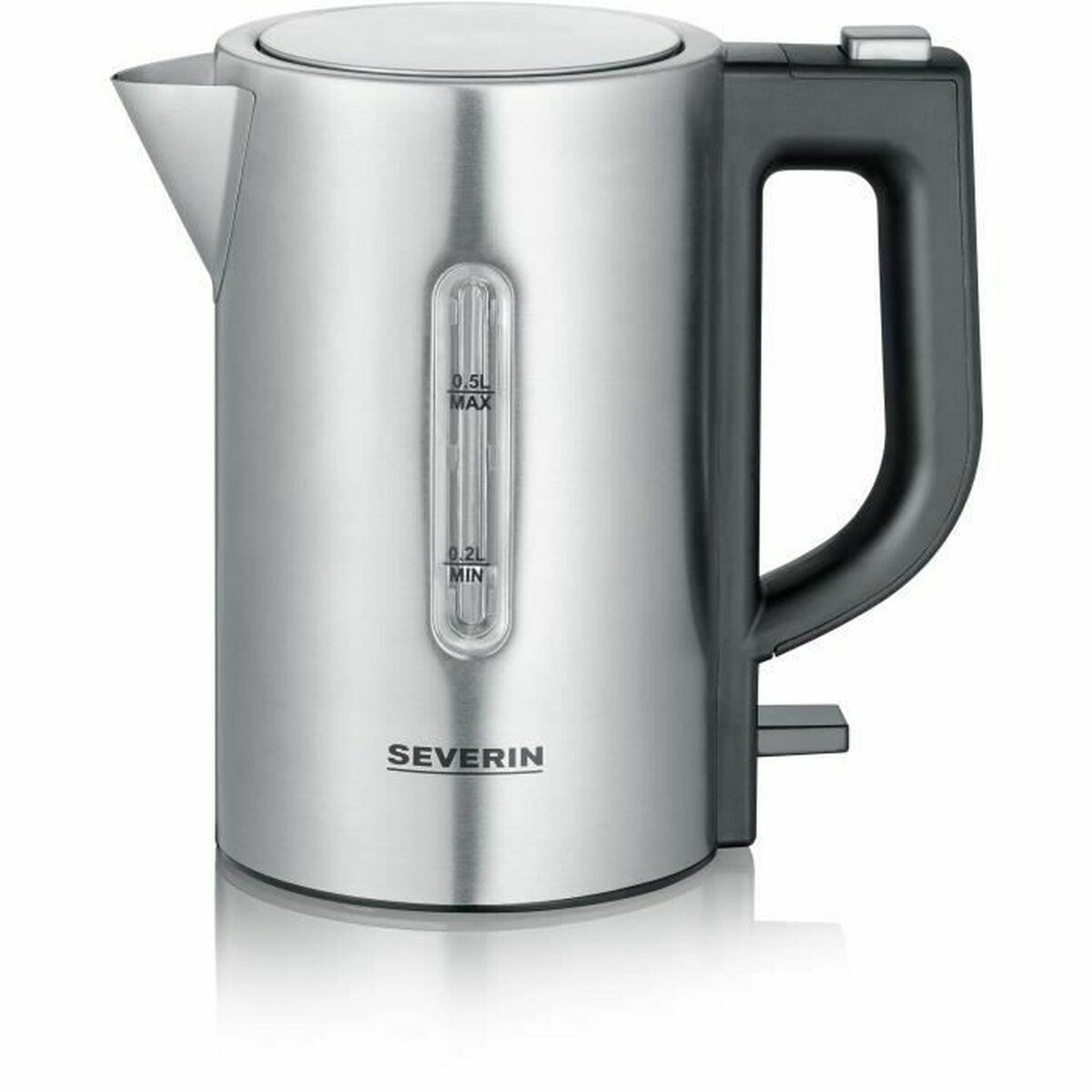 Wasserkocher Severin WK3647 Travel Kettle Kit 500 ml Schwarz Edelstahl 1100 W 500 ml 1100 W - AWK Flagship