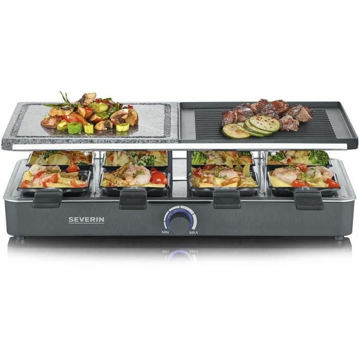 Einfach zu reinigende Grillplatte Severin RG 2376 1300 W - AWK Flagship