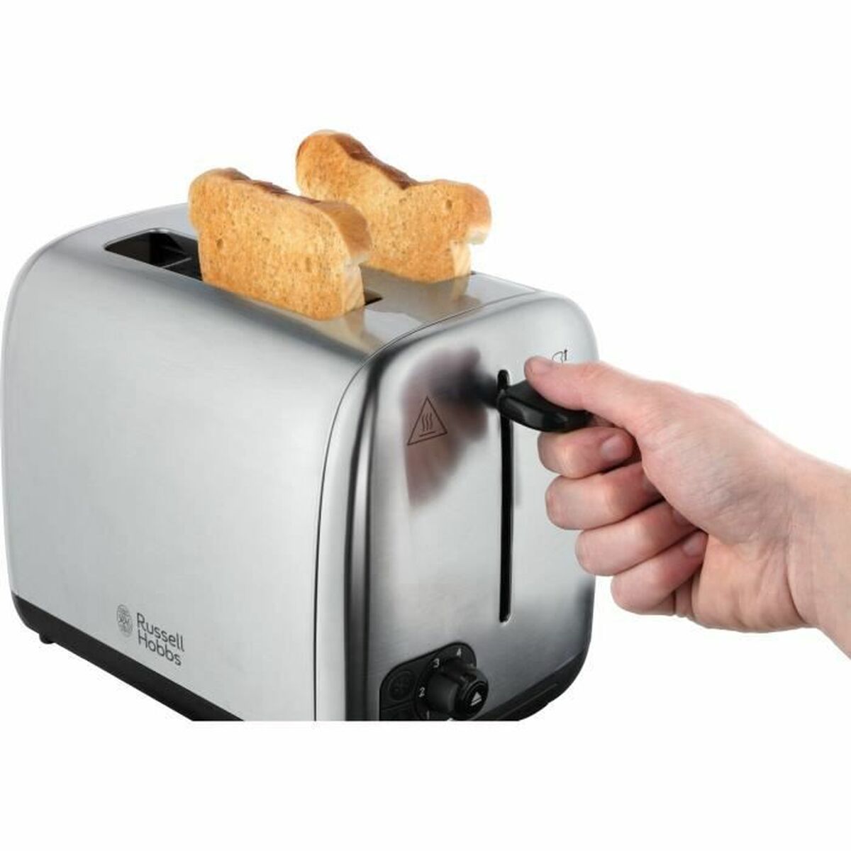 Toaster Russell Hobbs 24080-56 850 W Silberfarben - AWK Flagship