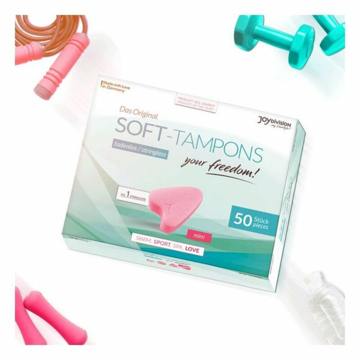 Hygienische Tampons Sport, Spa & Love Joydivision 6305860000 50 Stück - AWK Flagship