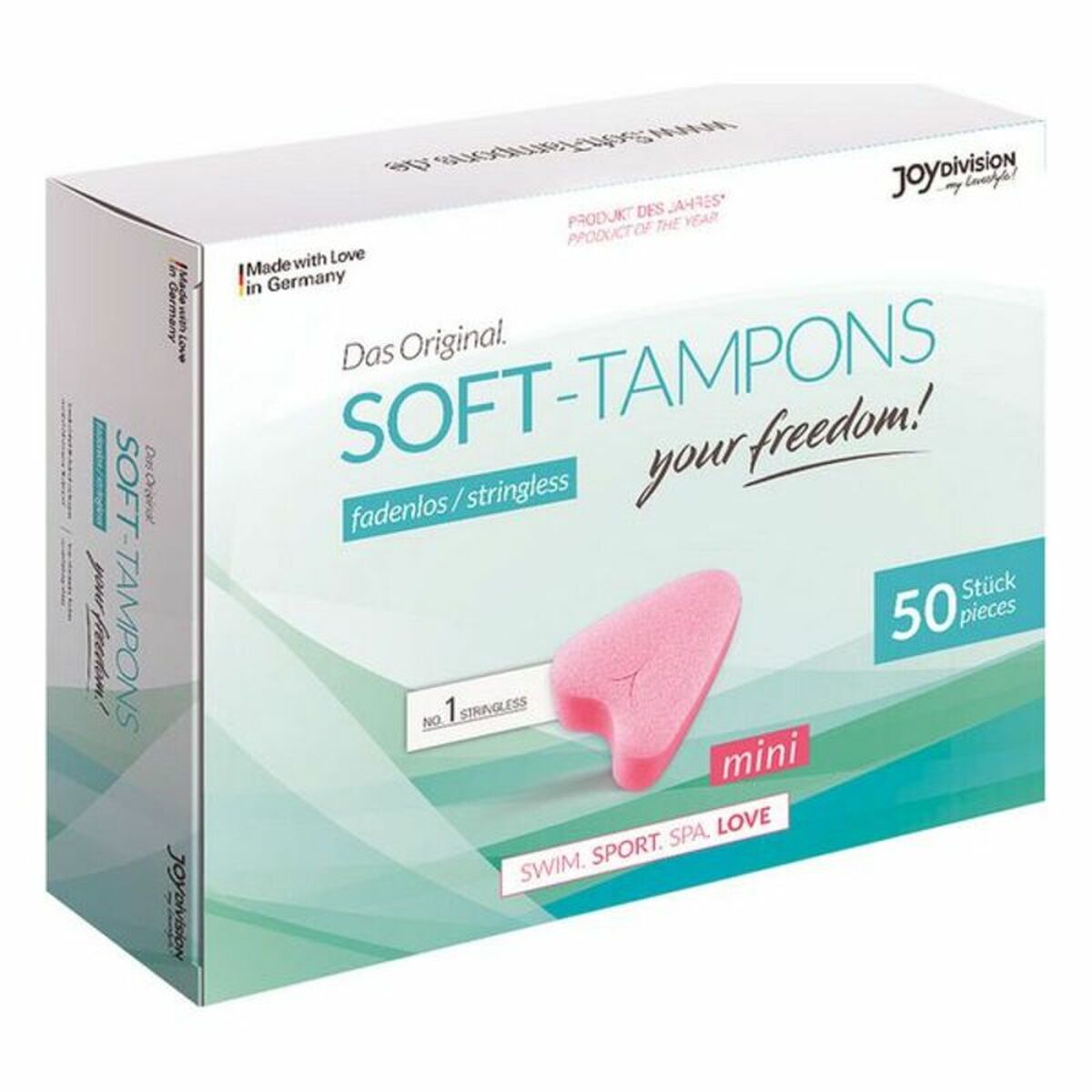 Hygienische Tampons Sport, Spa & Love Joydivision 6305860000 50 Stück - AWK Flagship