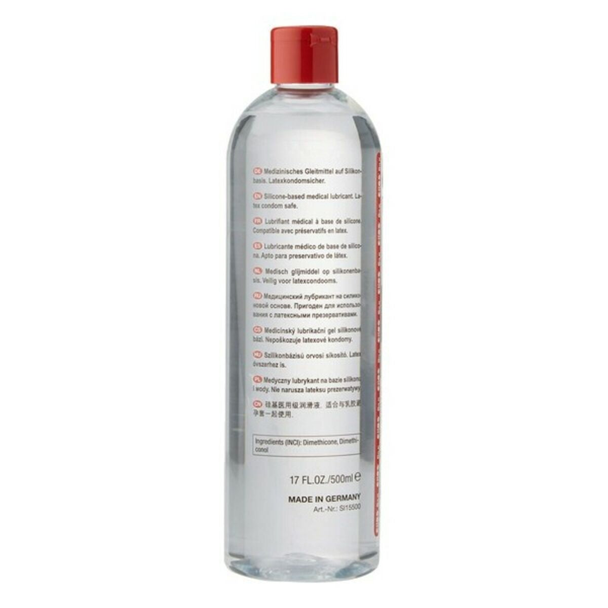 Gleitmittel auf Silikonbasis Eros Silk (500 ml) - AWK Flagship