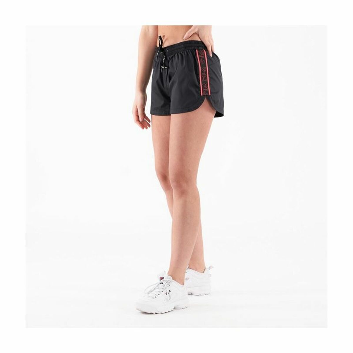 Damen-Sportshorts Fila Ambella Schwarz - AWK Flagship