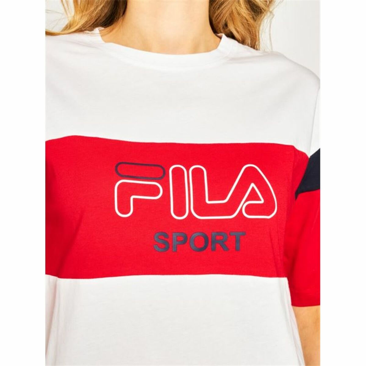 Damen Kurzarm-T-Shirt Fila Lalette Sport Weiß - AWK Flagship