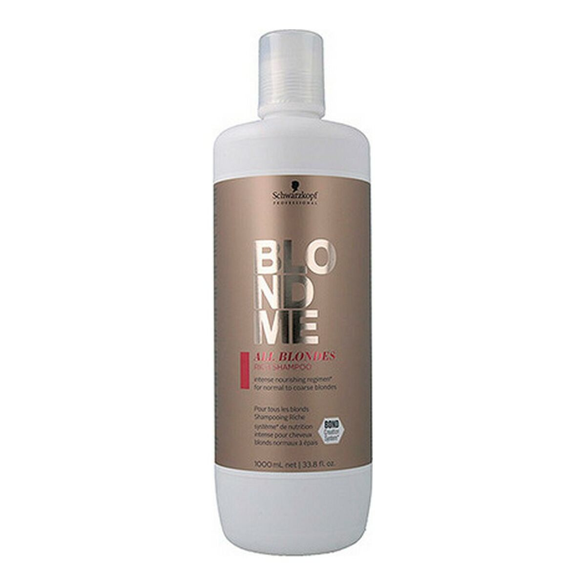 Shampoo Blondme Keratin Restore Schwarzkopf 2631077 (1000 ml) - AWK Flagship