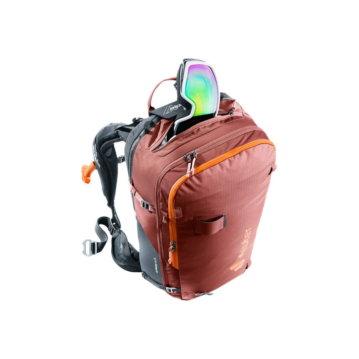 Bergrucksack Deuter Alproof 30 SL Rot Graphit 30 L - AWK Flagship