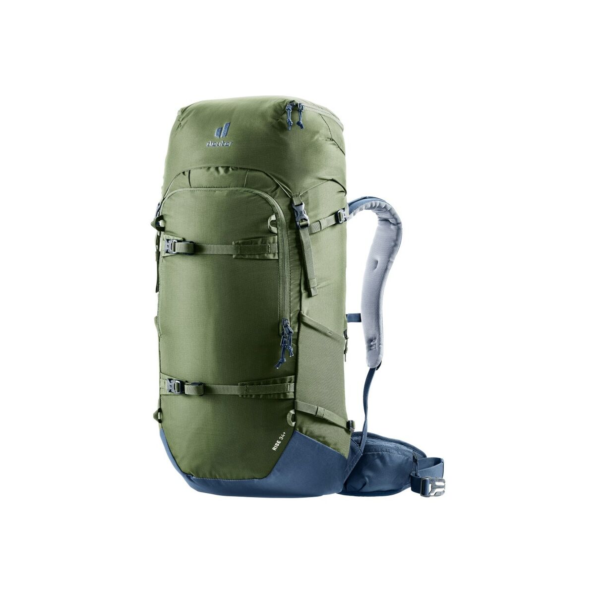 Bergrucksack Deuter Rise 34+ Blau Khaki - AWK Flagship