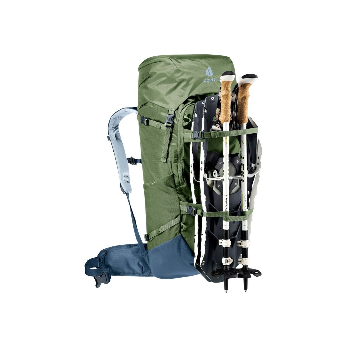 Bergrucksack Deuter Rise 34+ Blau Khaki - AWK Flagship