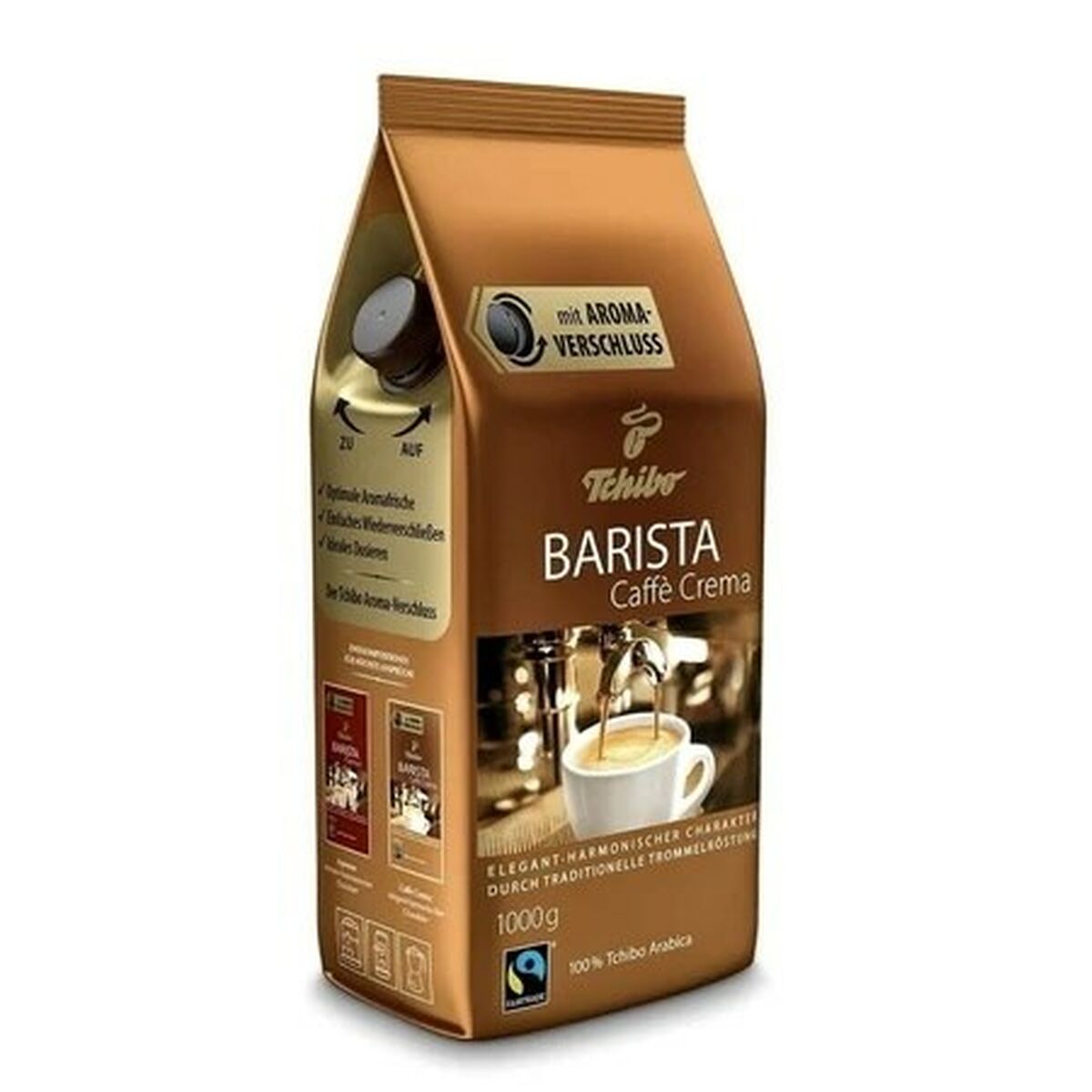 Kaffeebohnen Tchibo Kawa  Barista Caffe Crema 1KG ziarnista - AWK Flagship