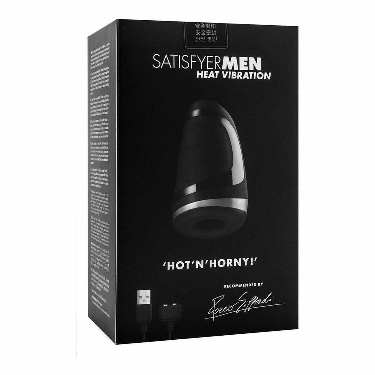 Bnaughty Classic Schwarz Satisfyer Heat Vibration - AWK Flagship