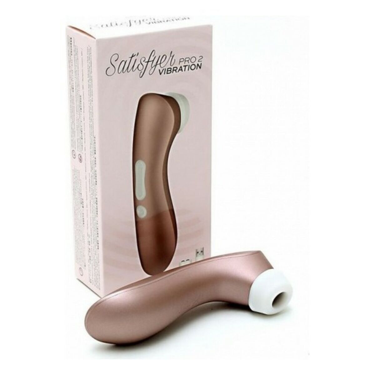 Pro 2 Klitoris Stimulator Vibration Satisfyer SF-J2018-31 - Leise, wasserfest, Silikon, wiederaufladbar, 10 Geschwindigkeitsstufen - AWK Flagship