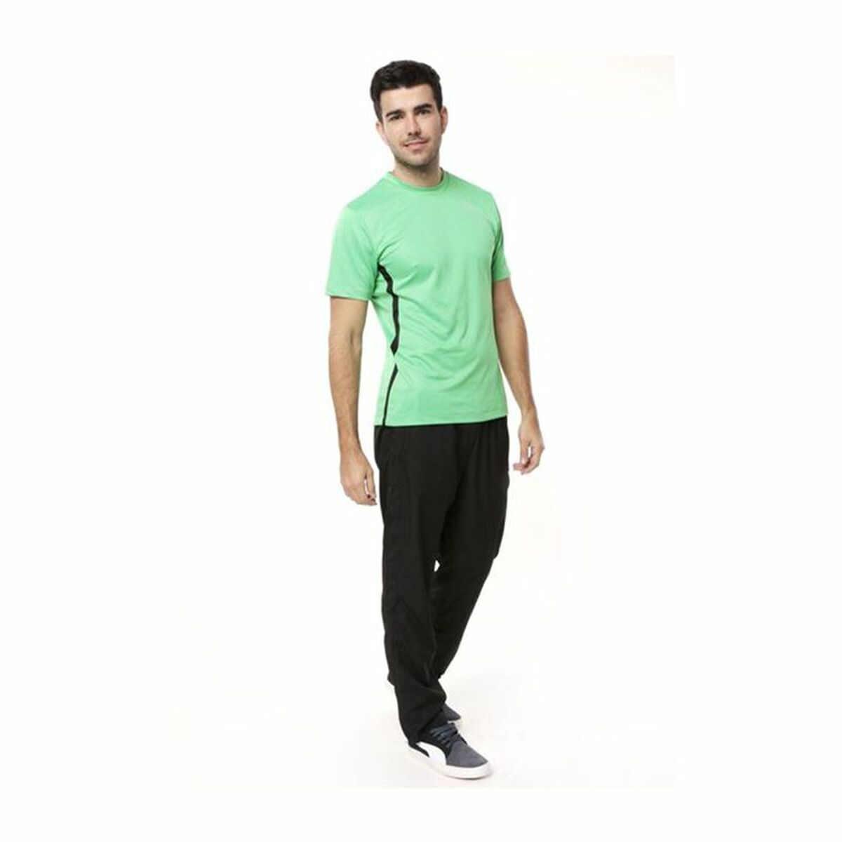 Kurzärmliges Sport T-Shirt Puma Running grün - AWK Flagship