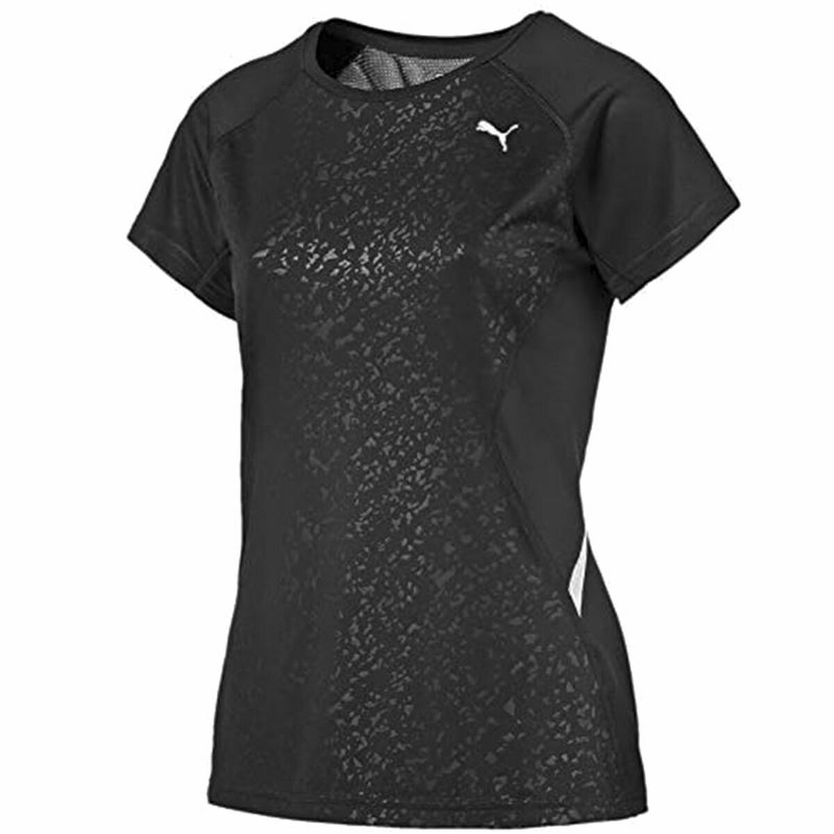 Damen Kurzarm-T-Shirt Puma Graphic Tee Schwarz - AWK Flagship