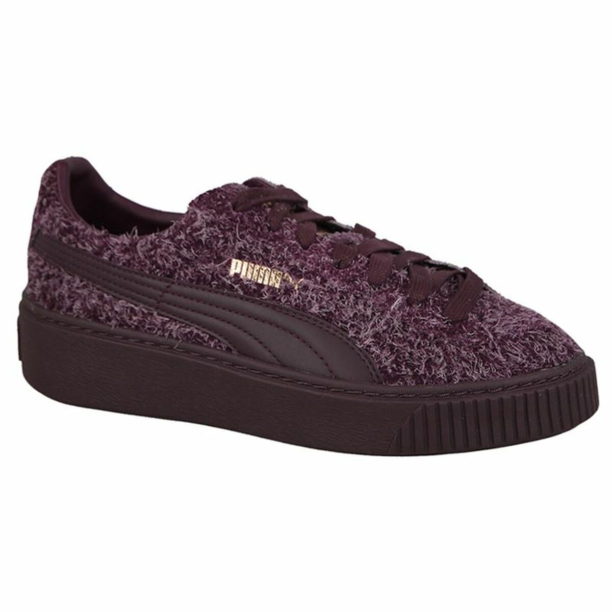 Laufschuhe für Damen Puma Suede Platform Eletal  Purpur - AWK Flagship