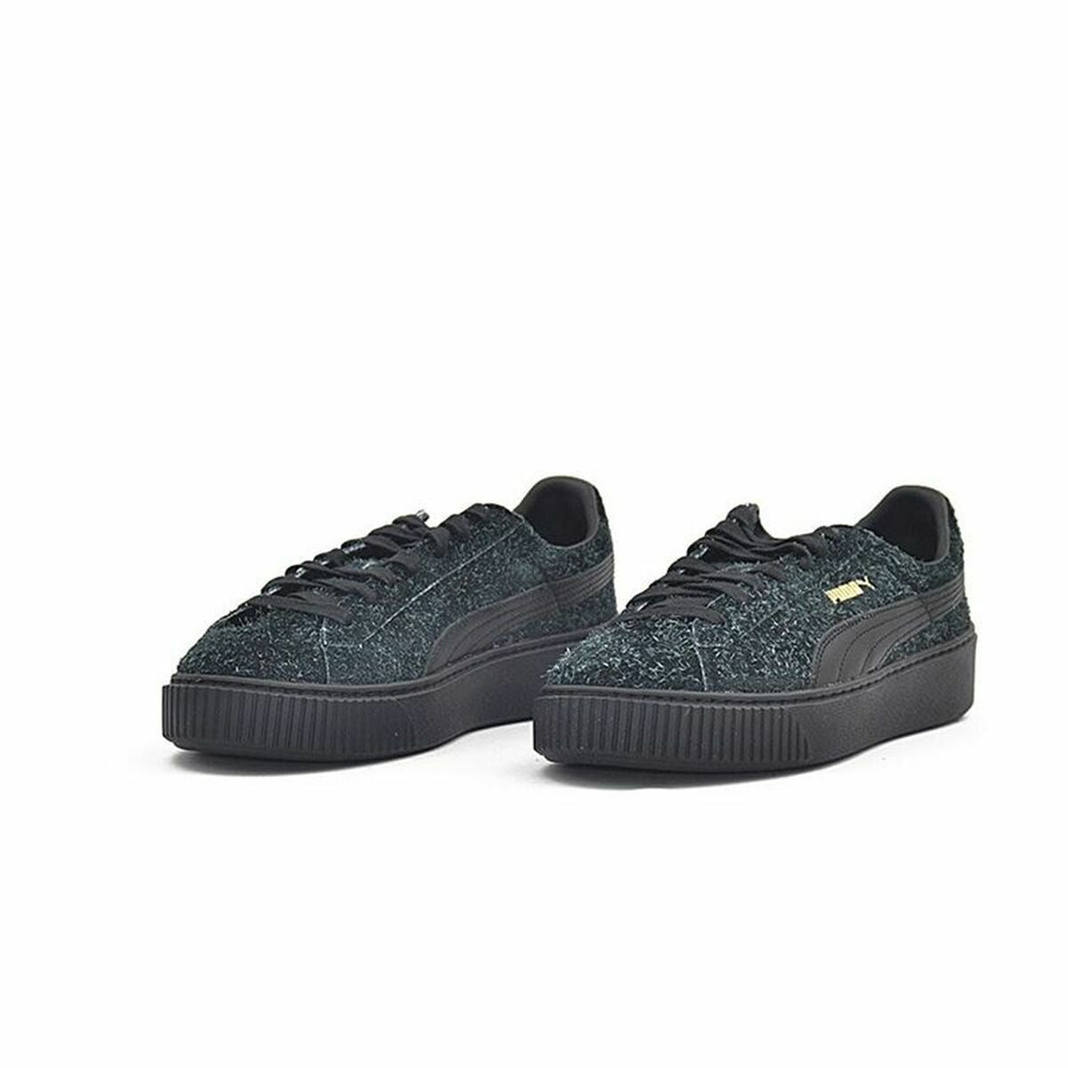 Laufschuhe für Damen Puma Suede Platform Eletal Schwarz - AWK Flagship