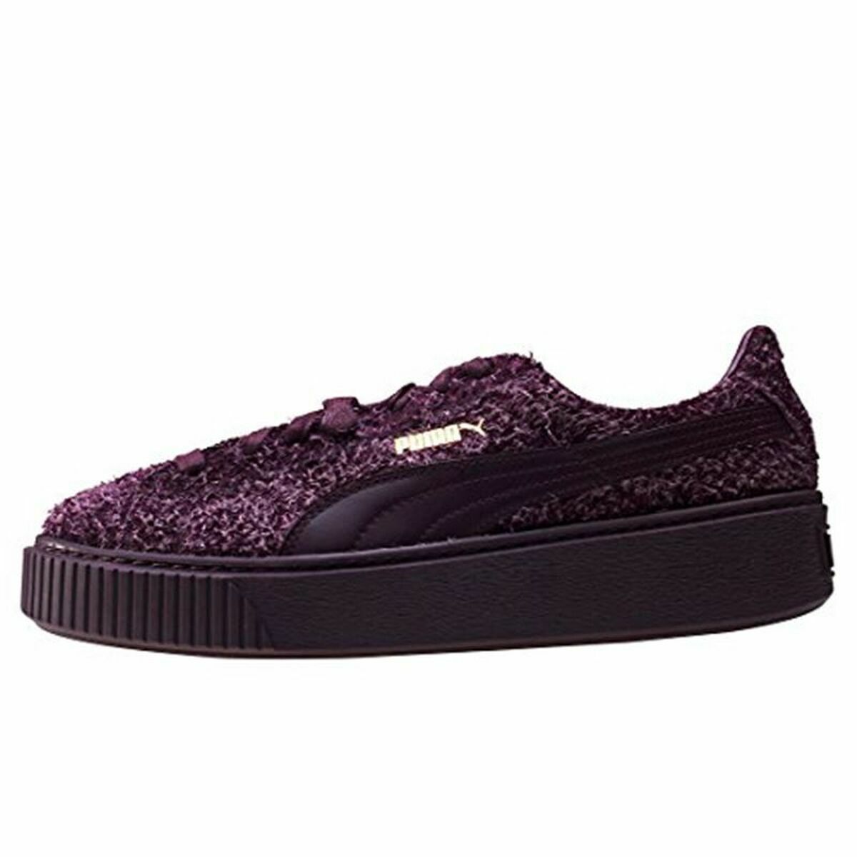 Laufschuhe für Damen Puma Suede Platform Eletal  Purpur - AWK Flagship