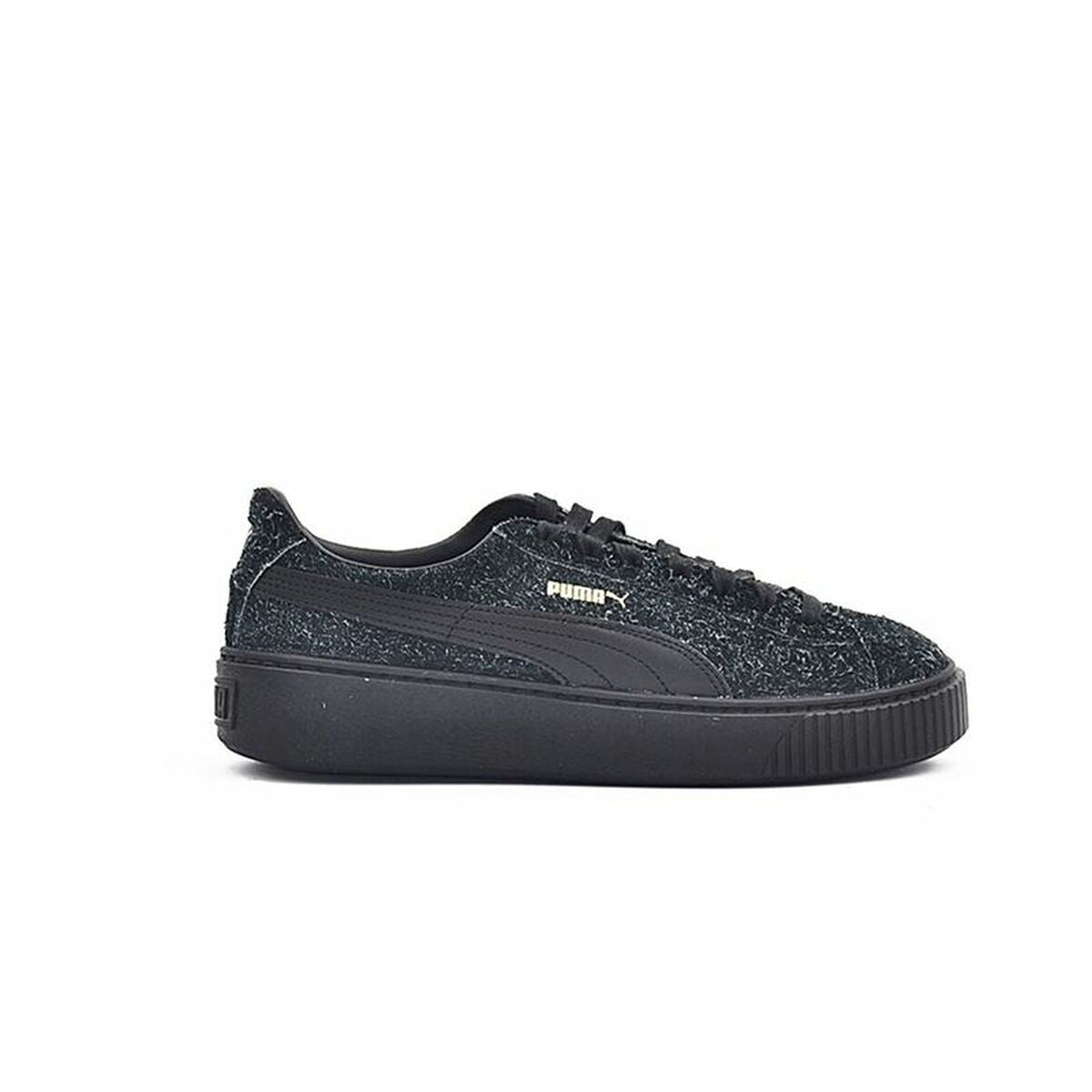 Laufschuhe für Damen Puma Suede Platform Eletal Schwarz - AWK Flagship