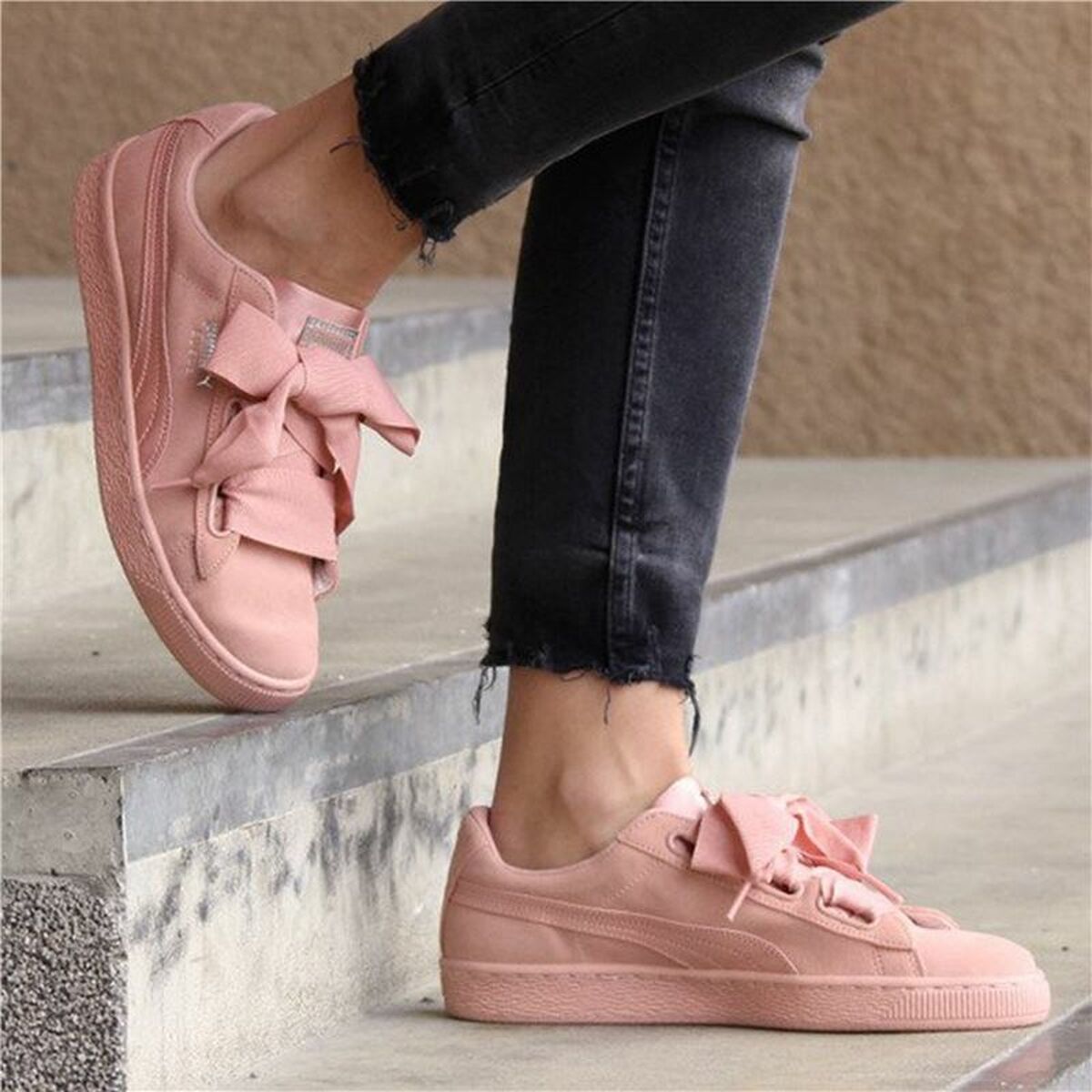 Laufschuhe für Damen Puma Suede Heart Ep Gelb - AWK Flagship