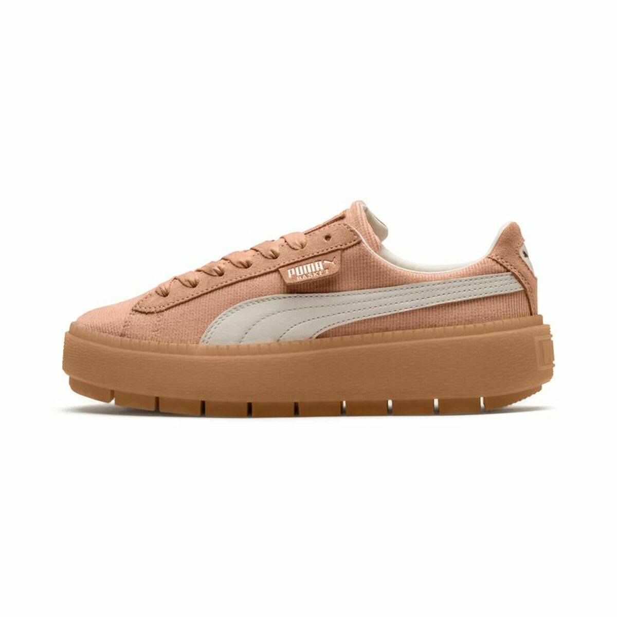 Casual Damenturnschuh Puma Platform Trace Corduroy Orange - AWK Flagship