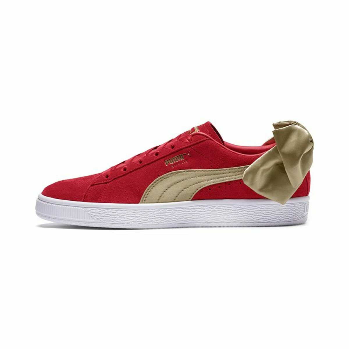 Casual Damenturnschuh Puma Sportswear Suede Bow Varsity Rot - AWK Flagship